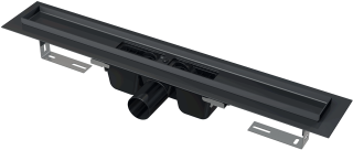 Душевой лоток AlcaPlast чёрный матовый 650мм APZ1BLACK-650